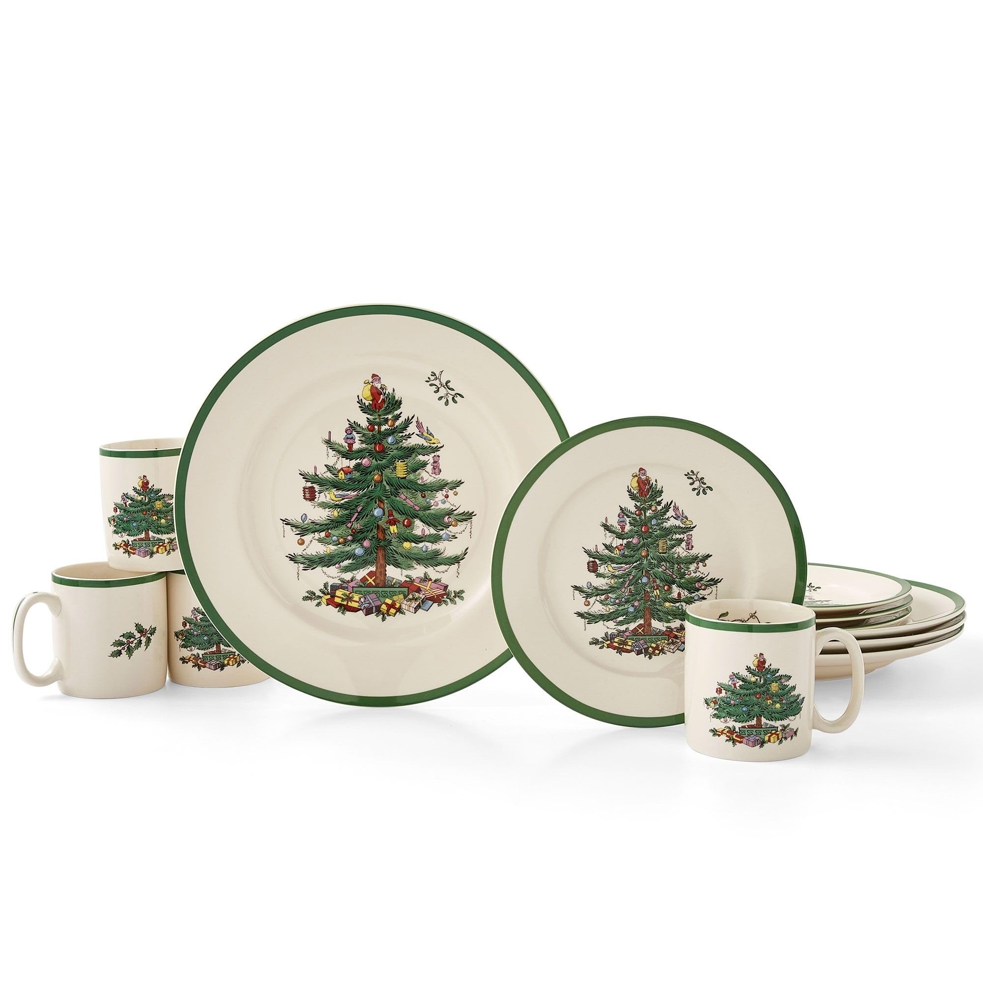 Spode Christmas Treeシリーズ　12ピースセット Spode Christmas Tree 12 Piece Set | Portmeirion